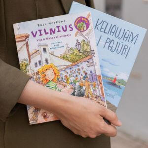 Rūta Norkūnė ir jos pažintinės knygos vaikams apie Vilnių ir Lietuvos pajūrį Rūta Norkūnė ir jos pažintinės knygos vaikams apie Vilnių ir Lietuvos pajūrį